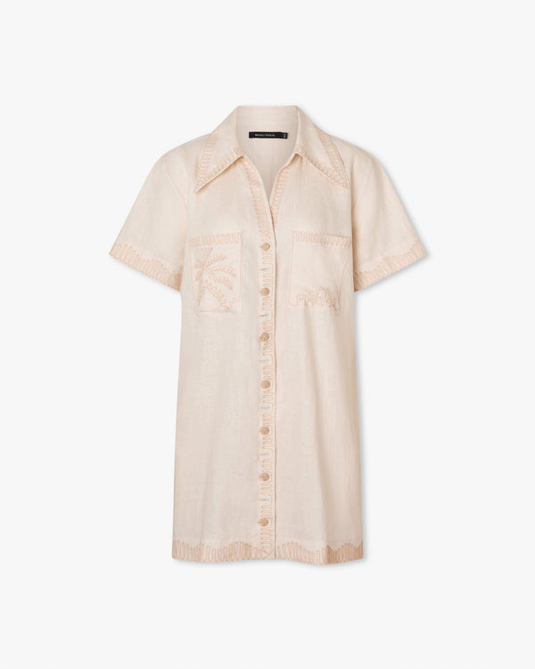 magali pascal MAEVA DRESS Cashew