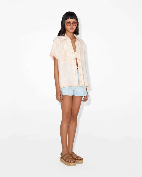 Magali Pascal MAEVA SHIRT Cashew