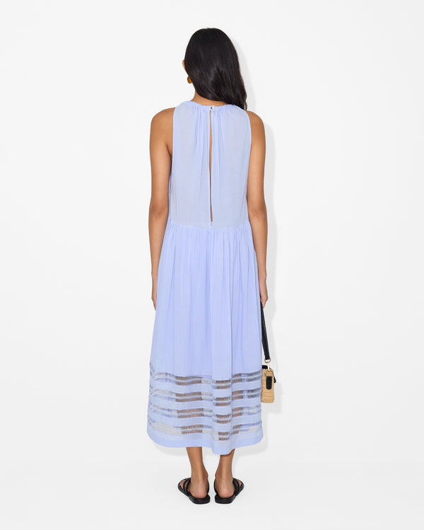 Magali Pascal MAGDA DRESS LIGHT IRIS