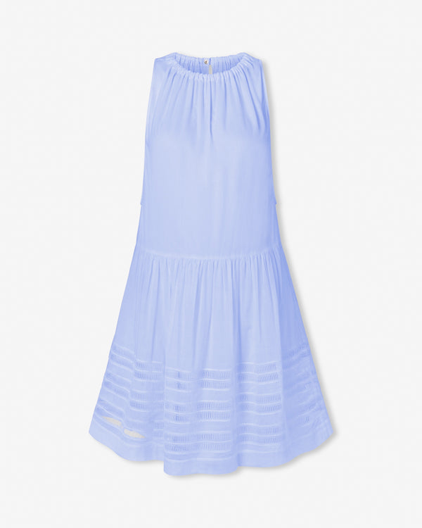 Magali Pascal MAGDA MINI DRESS LIGHT IRIS