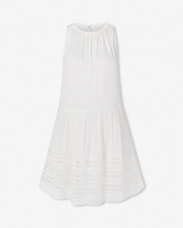 Magali Pascal MAGDA MINI DRESS OFF WHITE