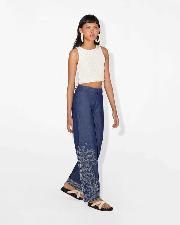 Magali Pascal MAHANA PANTS Blue