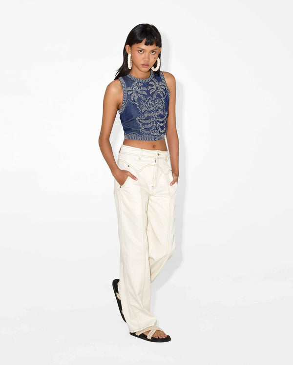 Magali Pascal MAHANA TOP Blue