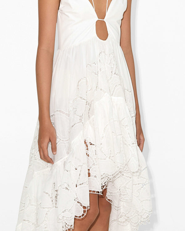 Magali Pascal MANILI MAXI DRESS Off White