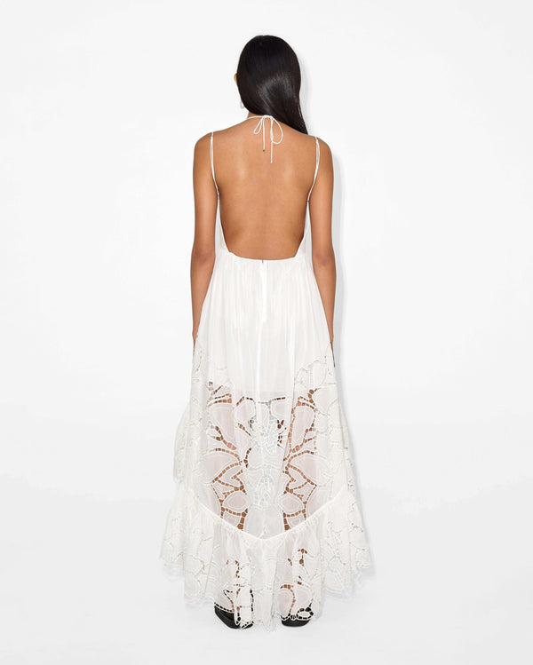 Magali Pascal MANILI MAXI DRESS Off White