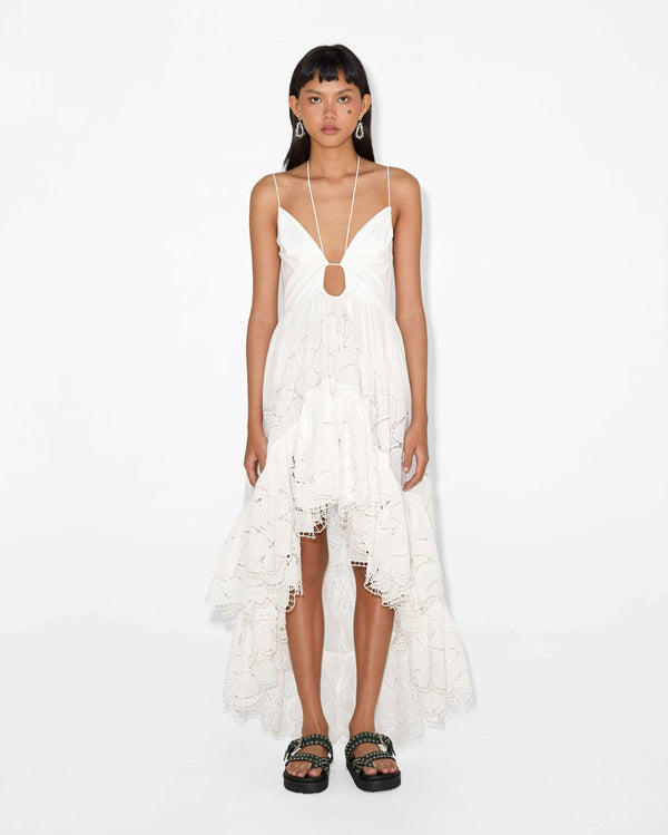 magali pascal MANILI MAXI DRESS Off White