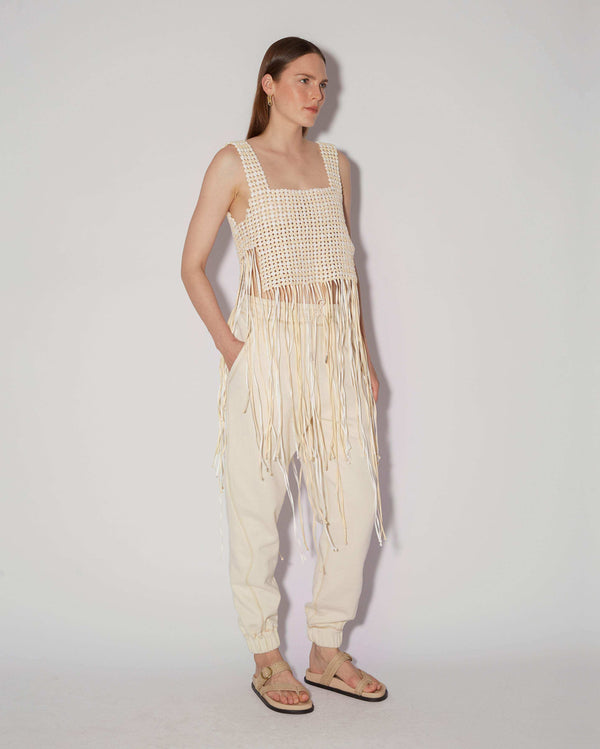 Magali Pascal MANO TOP PASTEL YELLOW