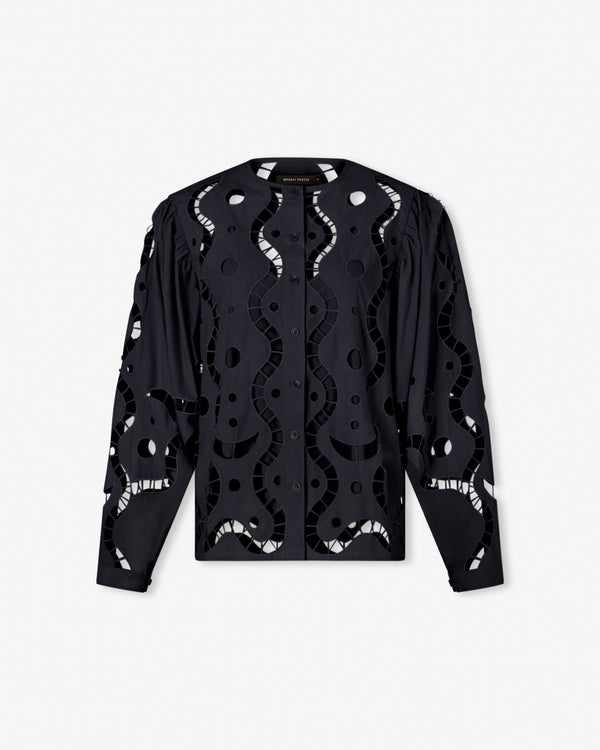 magali pascal MARELLA TOP BLACK