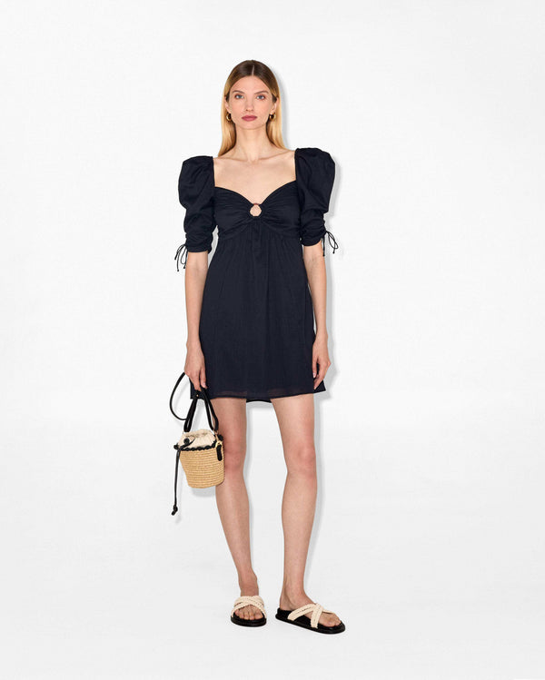 magali pascal MARIA DRESS Black