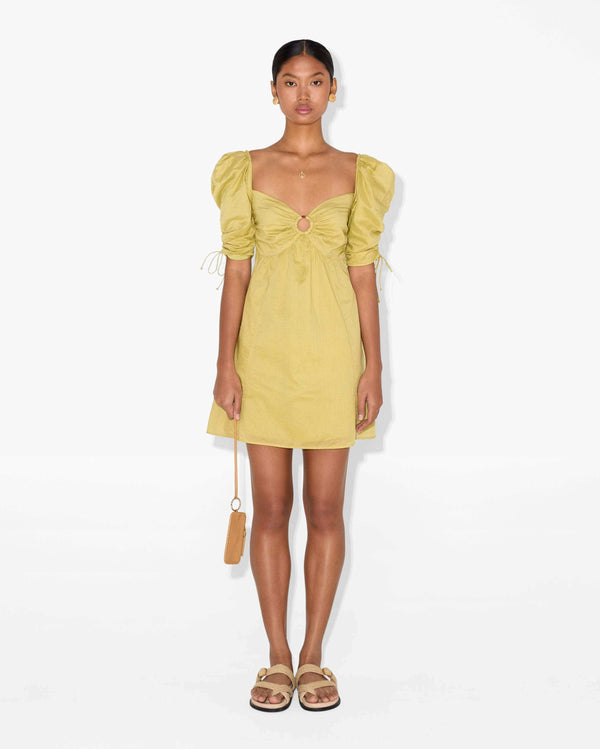 magali pascal MARIA DRESS Peridot