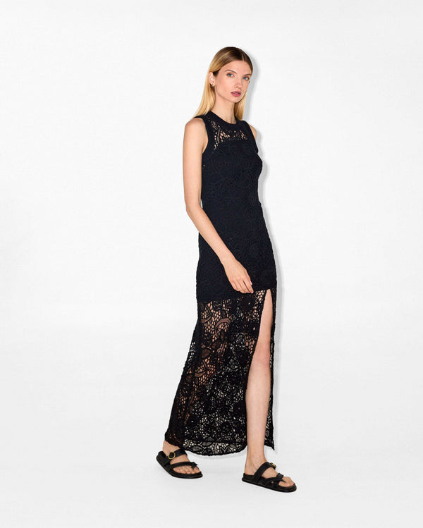 magali pascal MARTINA DRESS Black
