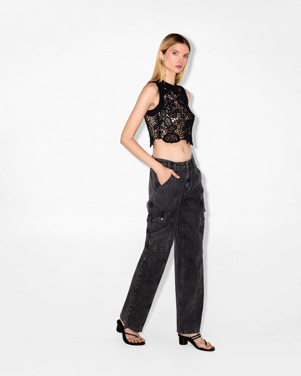 Magali Pascal MARTINA TOP Black