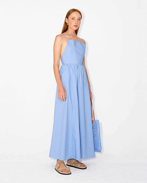 Magali Pascal MARUEL DRESS SKY BLUE