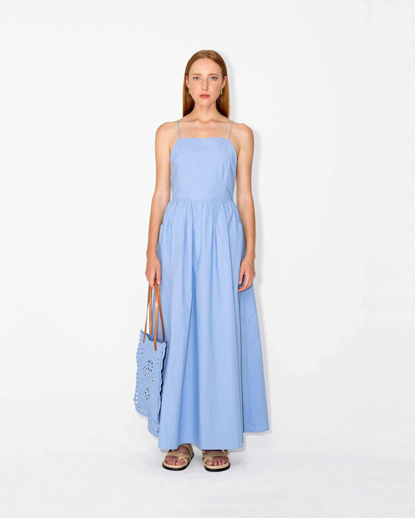 magali pascal MARUEL DRESS SKY BLUE