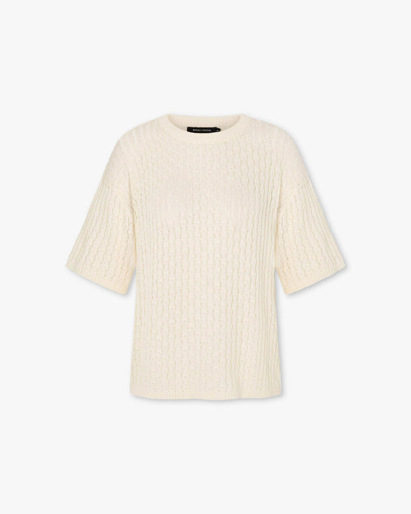 magali pascal MATHIS T-SHIRT IVORY