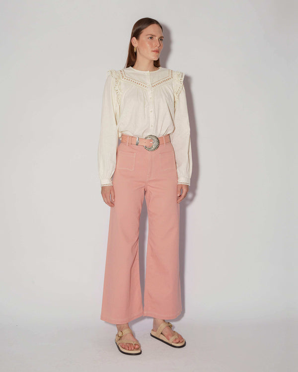 magali pascal MERSEJ SHIRT IVORY