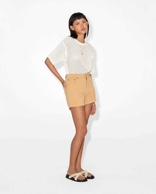 Magali Pascal MICHELLE SHORTS Camel