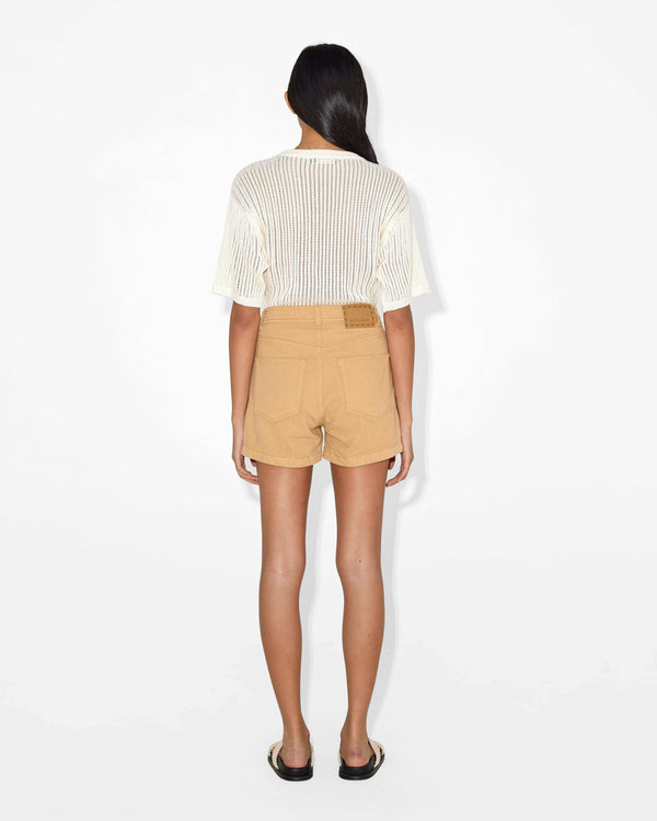 Magali Pascal MICHELLE SHORTS Camel