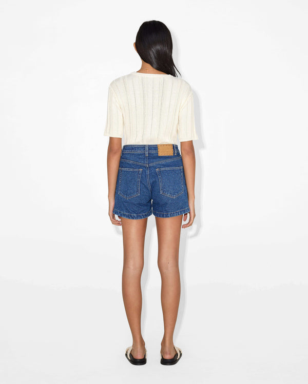 Magali Pascal MICHELLE SHORTS Dark Blue