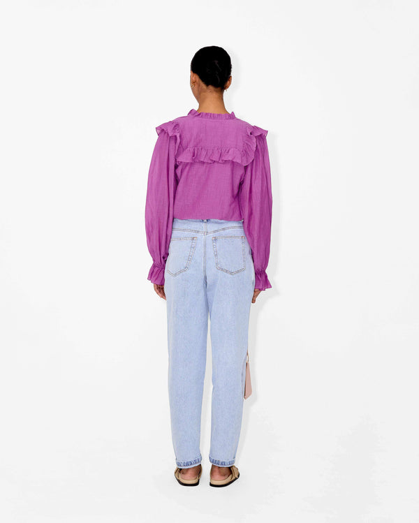 Magali Pascal MOLITOR TOP PLUM