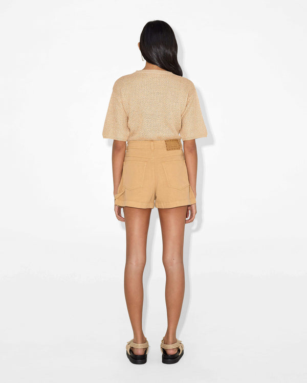 Magali Pascal MORA SHORTS Camel
