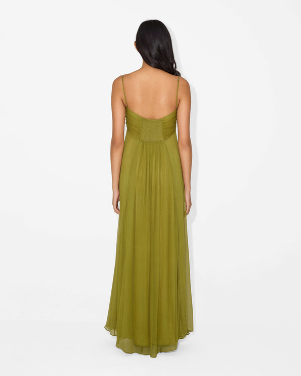 Magali Pascal MOREA DRESS OLIVE