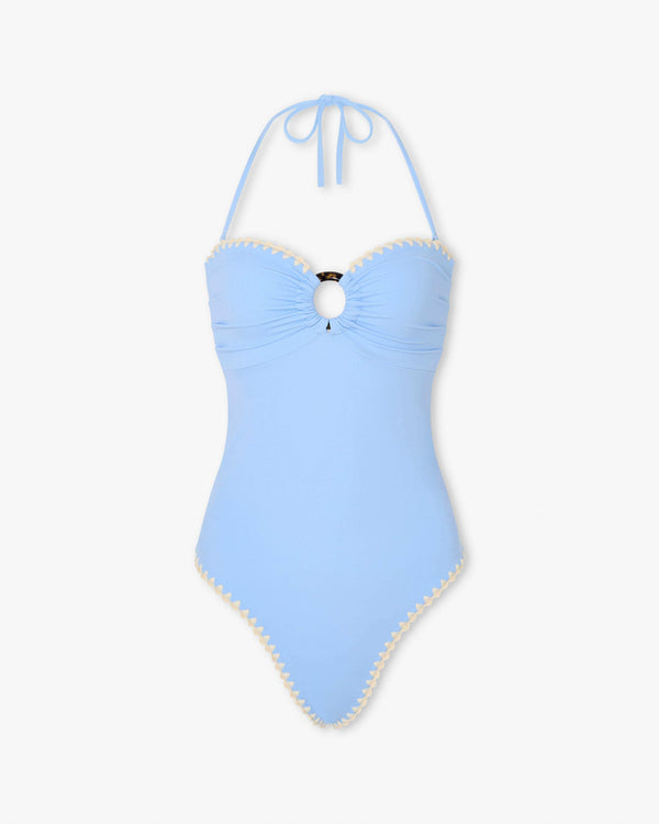 magali pascal NADIYA ONE PIECE BABY BLUE