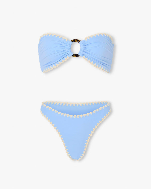 magali pascal NADIYA TOP BABY BLUE