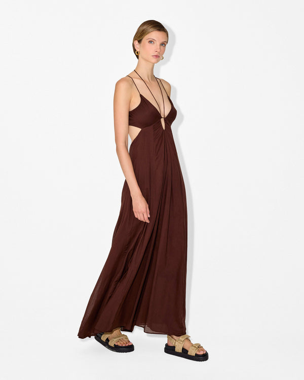 magali pascal NIA MAXI DRESS ARABICA