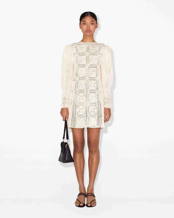 magali pascal NICOLETTE DRESS OFF WHITE
