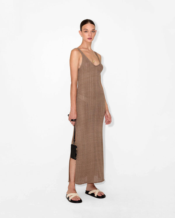 magali pascal NOAH DRESS MOKA