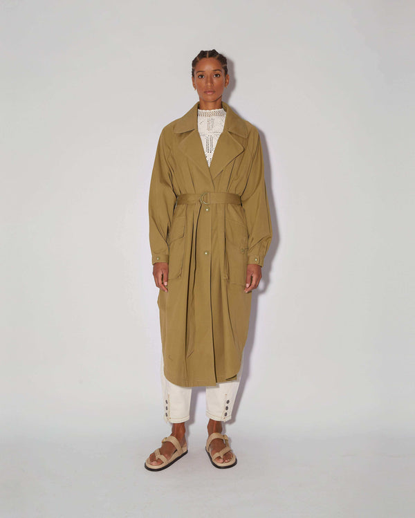 magali pascal NOELLE PARKA OLIVE