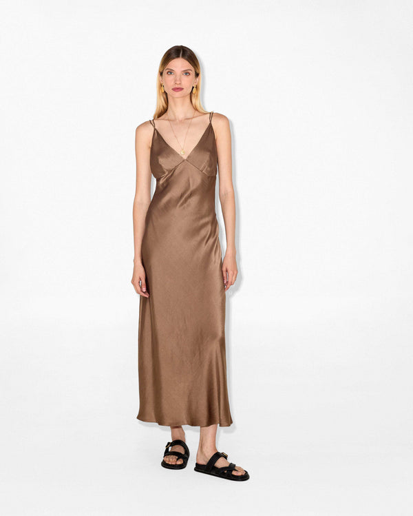 magali pascal NOIR DRESS Ice Brown