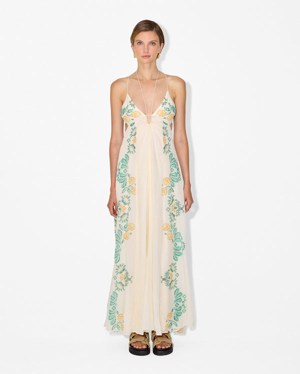 Magali Pascal NONNA MAXI DRESS CIAO GREEN