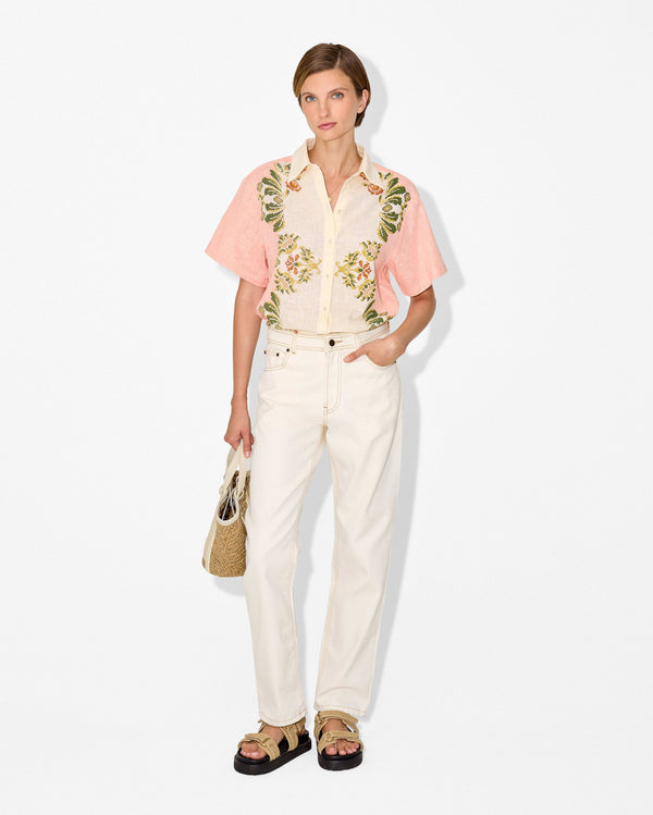 Magali Pascal NONNA SHIRT CIAO PINK