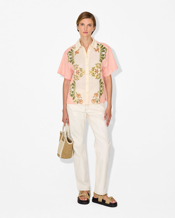 Magali Pascal NONNA SHIRT CIAO PINK