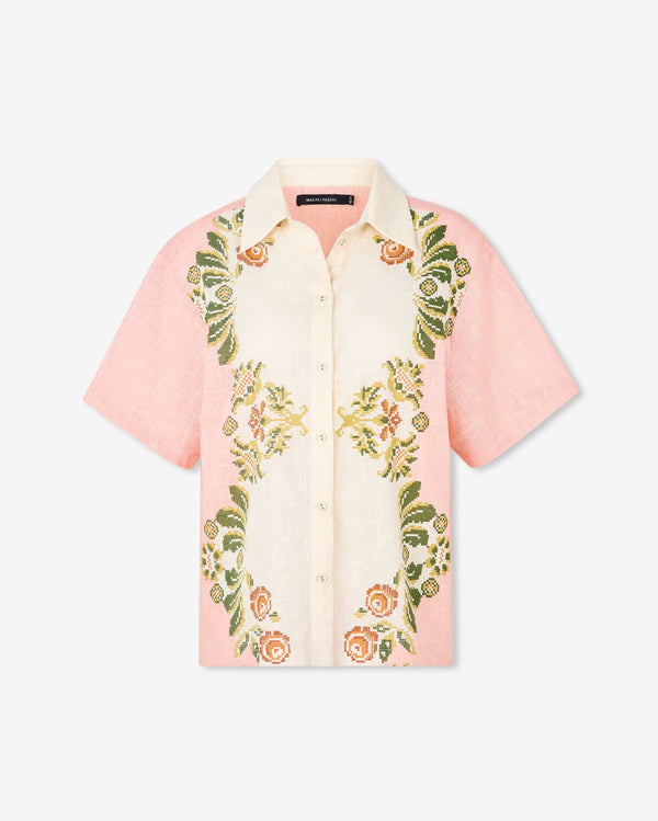 magali pascal NONNA SHIRT CIAO PINK