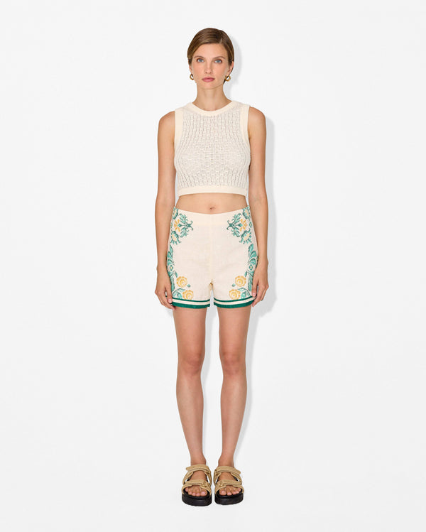 Magali Pascal NONNA SHORTS CIAO GREEN
