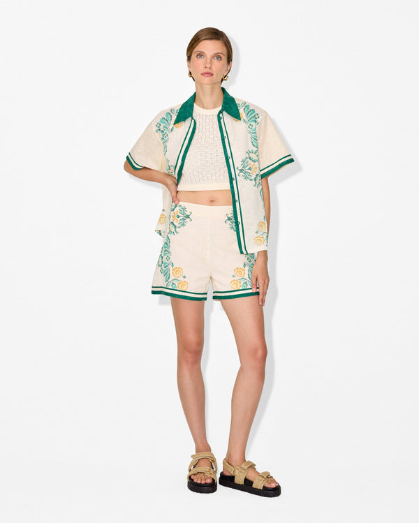 Magali Pascal NONNA SHORTS CIAO GREEN