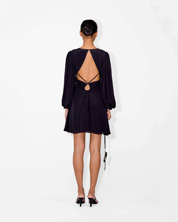 Magali Pascal PALLIDA MINI DRESS BLACK