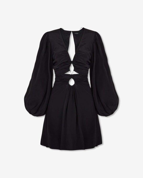 magali pascal PALLIDA MINI DRESS BLACK