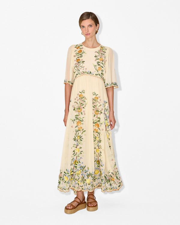 Magali Pascal PALOMA MAXI DRESS CREAM