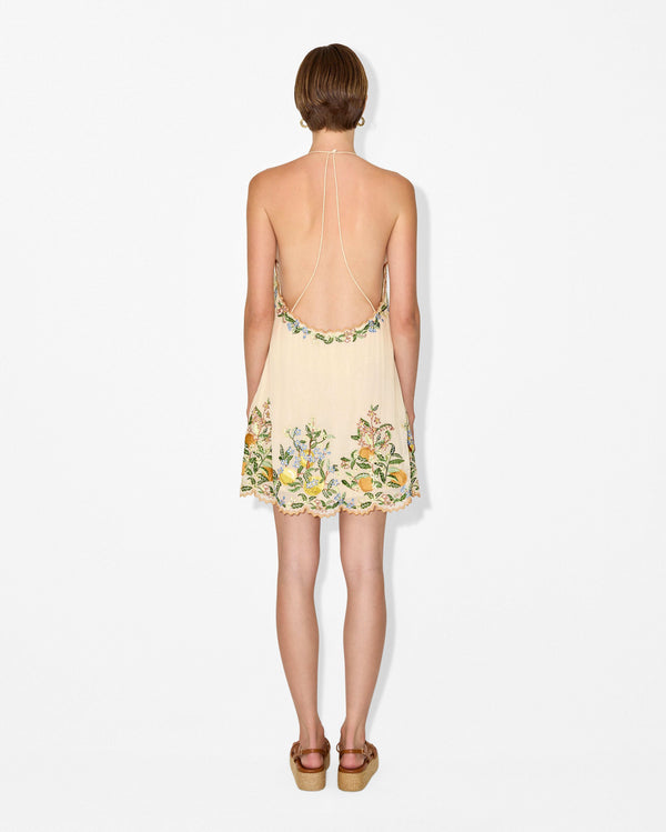 Magali Pascal PALOMA MINI DRESS CREAM