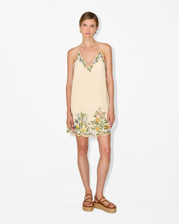 Magali Pascal PALOMA MINI DRESS CREAM