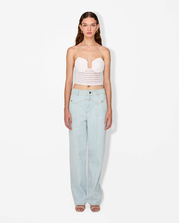 Magali Pascal PENROSE TOP OFF WHITE