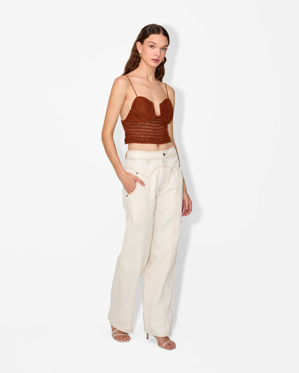 Magali Pascal PENROSE TOP TOFFEE