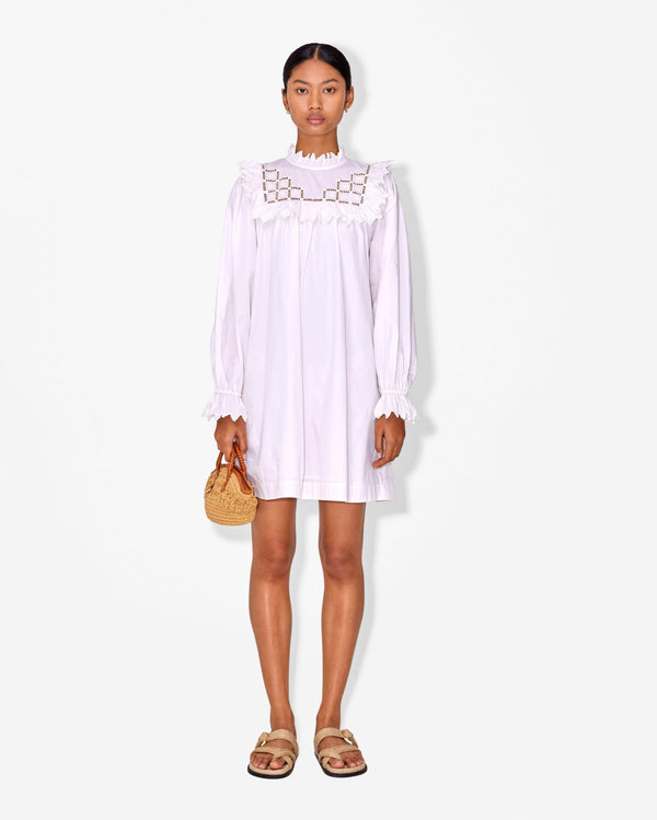 magali pascal REMY DRESS Off White