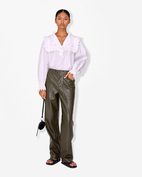 magali pascal REMY SHIRT Off White