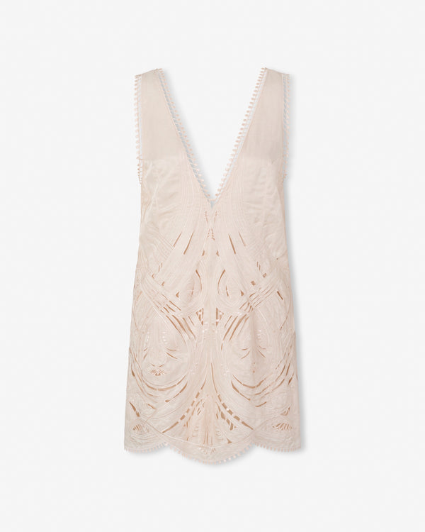 magali pascal RENEE MINI DRESS PEARL