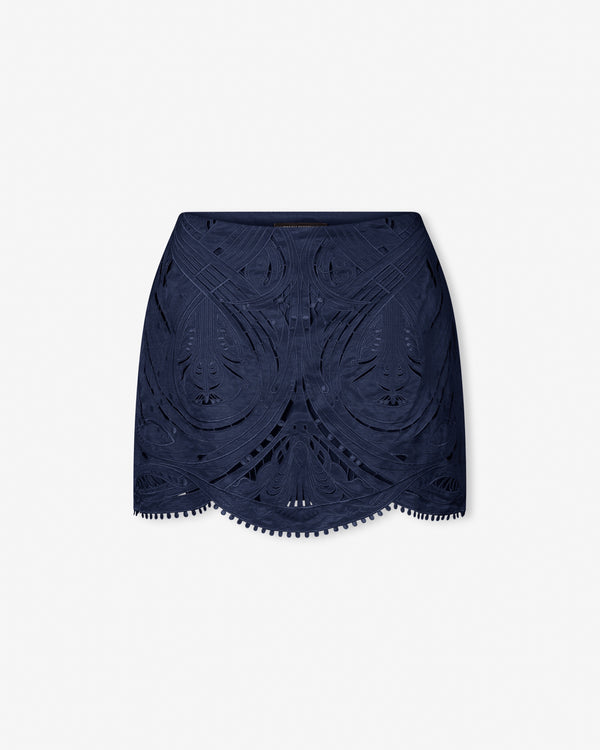magali pascal RENEE MINI SKIRT MIDNIGHT